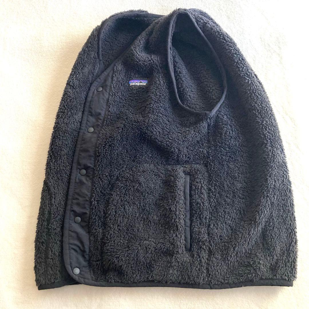 Patagonia ロスガトス ベストフリースベスト ボア 黒　M