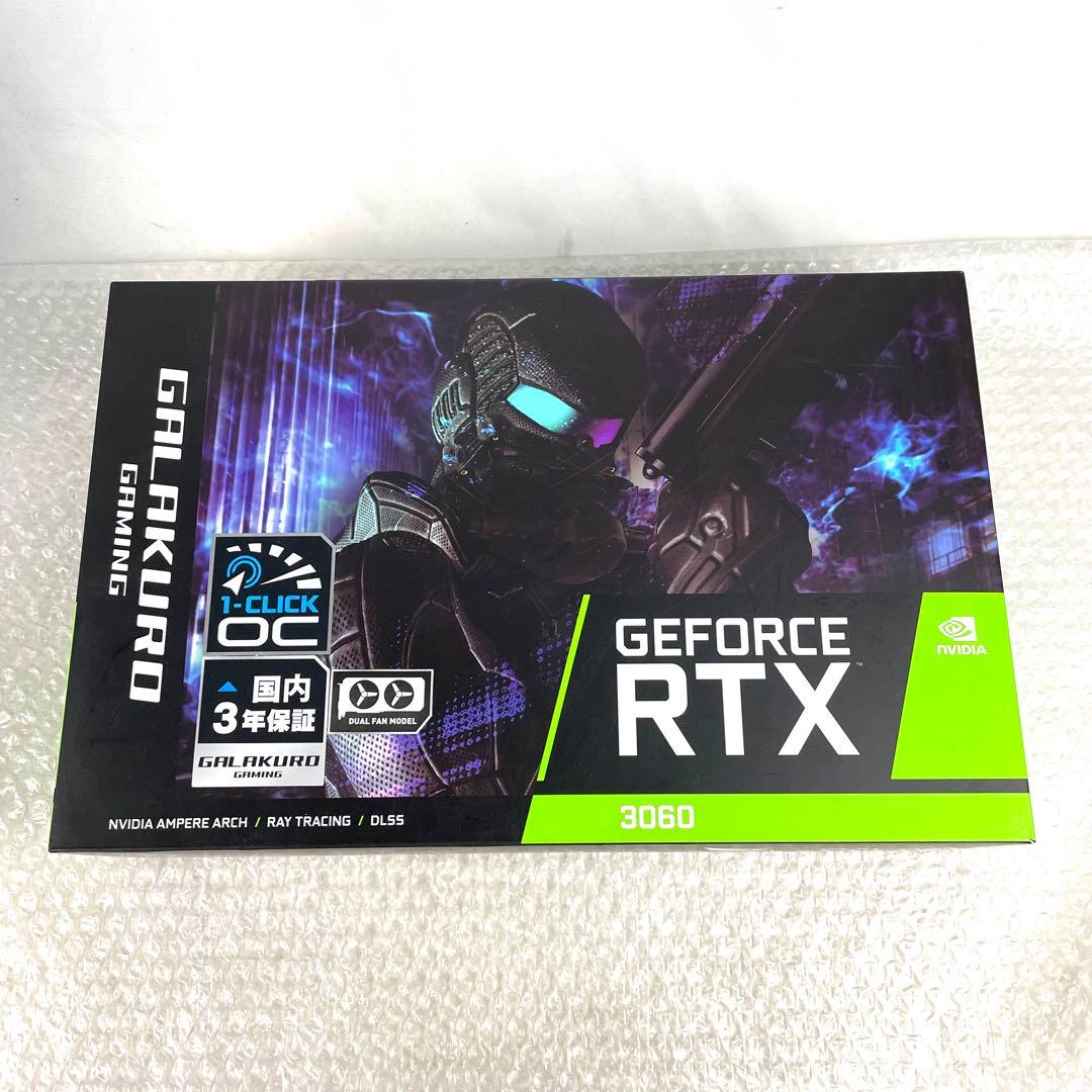 玄人志向 GALAKURO GEFORCE RTX 3060 12GB