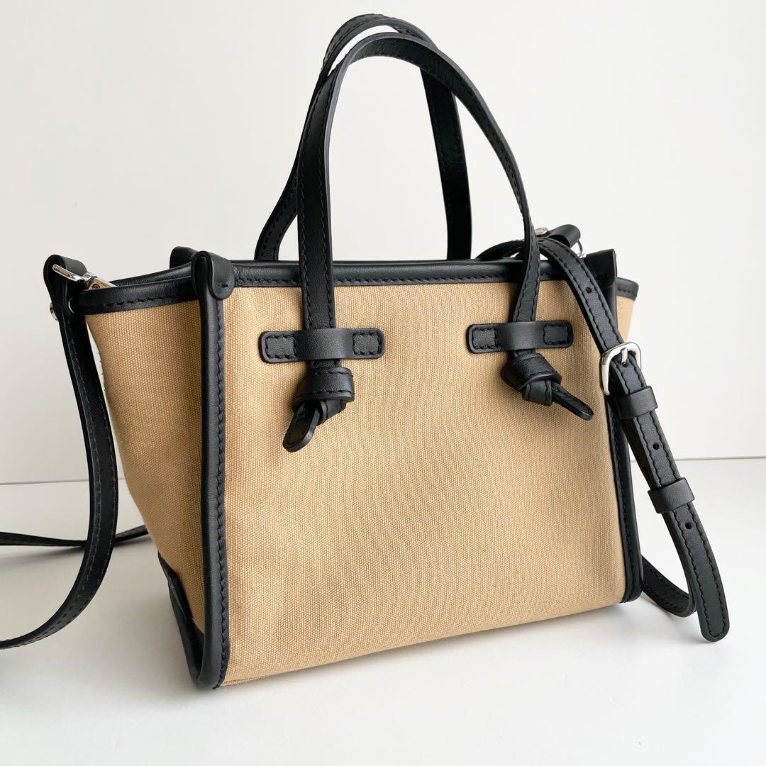 GIANNI CHIARINI ハンドバッグ ミス マルチェッラ カプチーノ