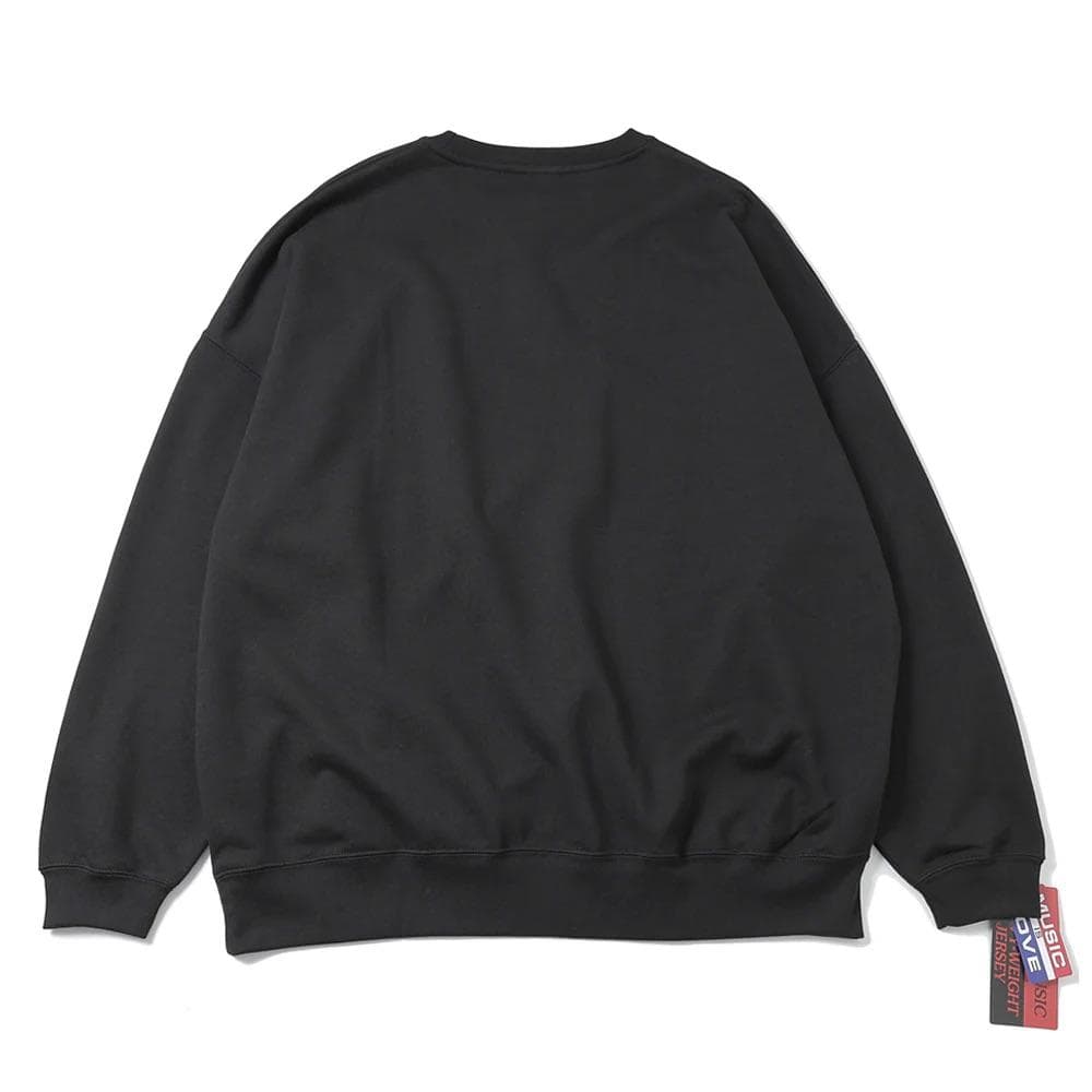 新品 イズネスミュージック NEU WAVEスウェット ブラック　イズネス