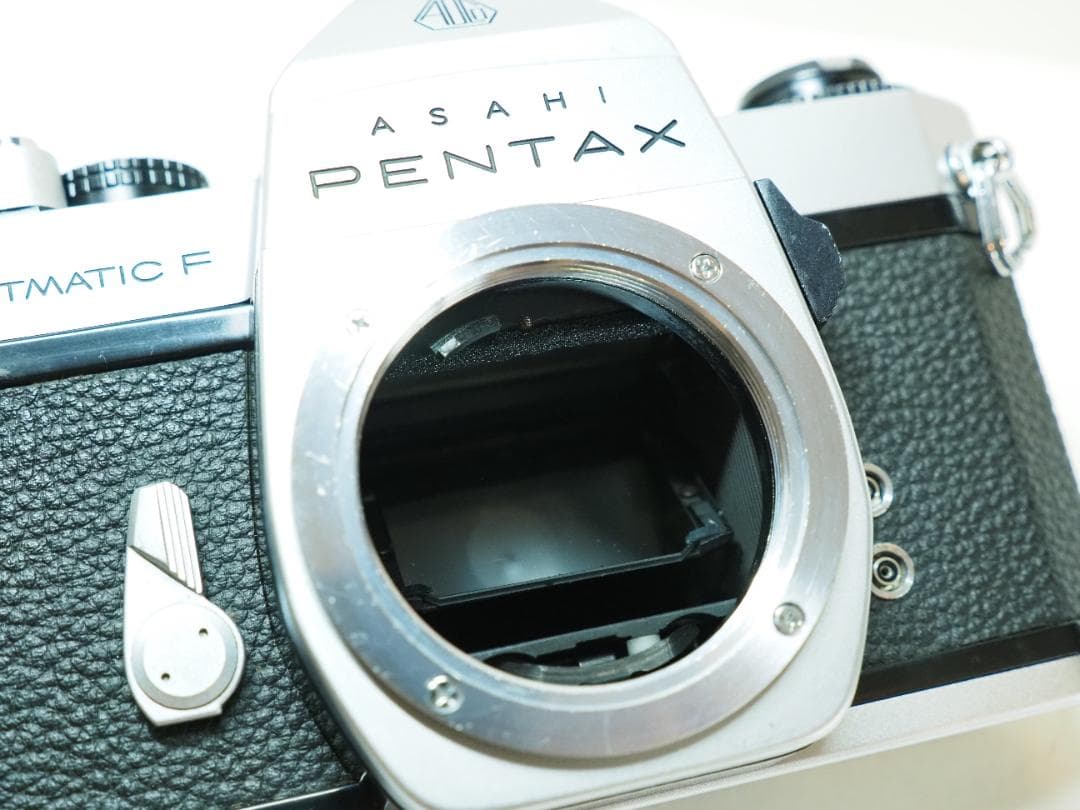 整備済 PENTAX アサヒペンタックス SPF シルバーボディ フィルムカメラ