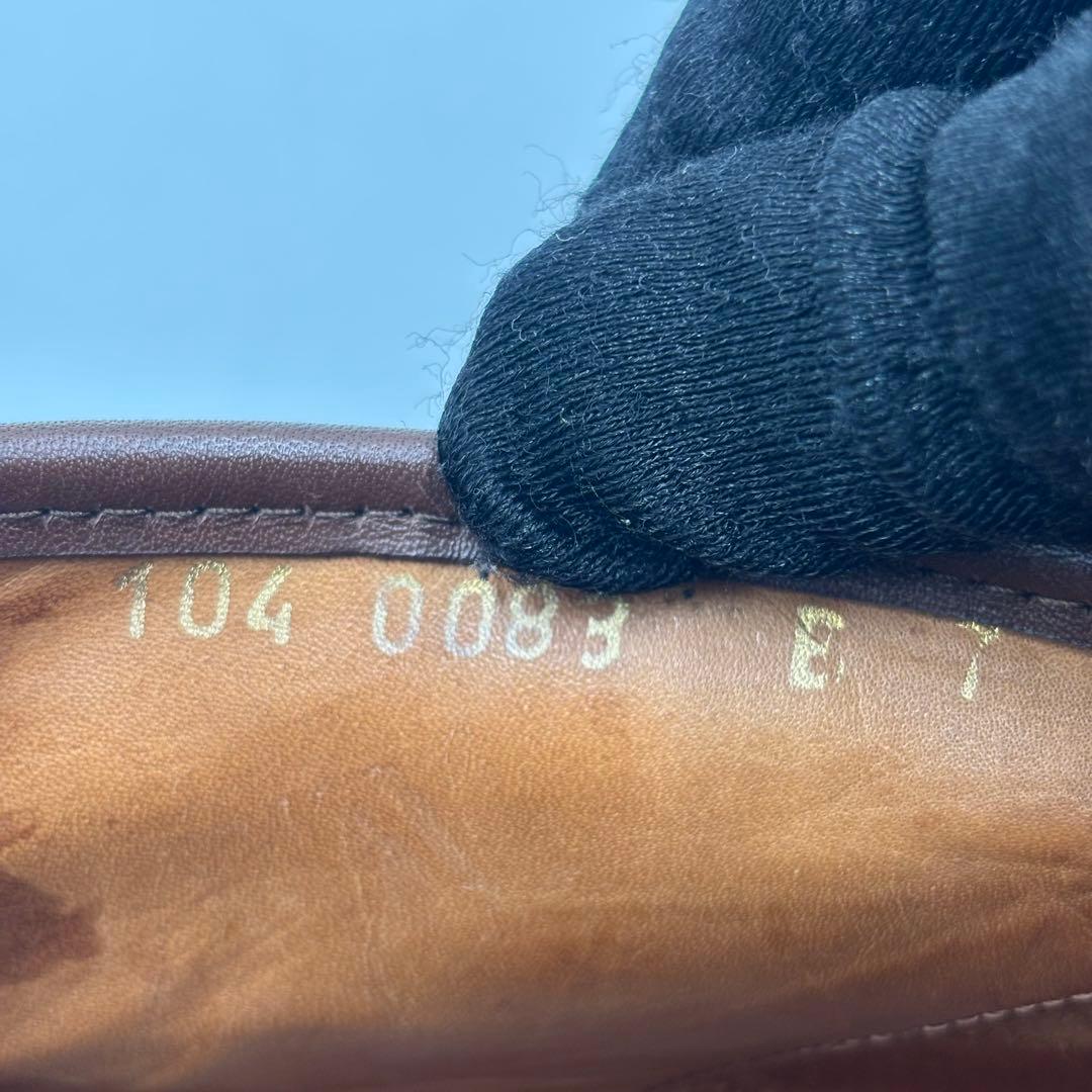 グッチ ビットローファー レザーチャッカーブーツ　アンクルブーツ 約24㎝