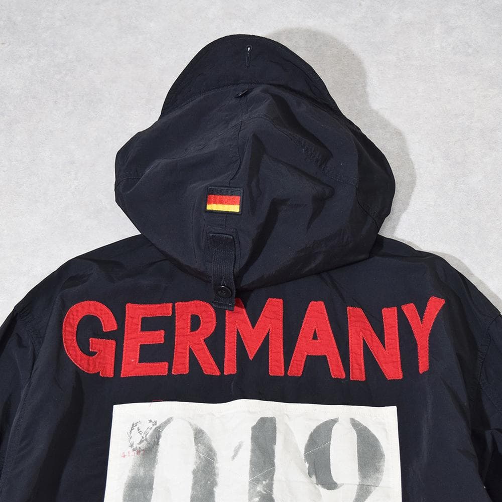 00s ラルフローレン GERMANY ビッグポニー デッキパーカー XL 黒