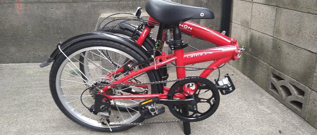 DAHON Gimmick D6 20インチ　赤　新品　未使用　室内保管