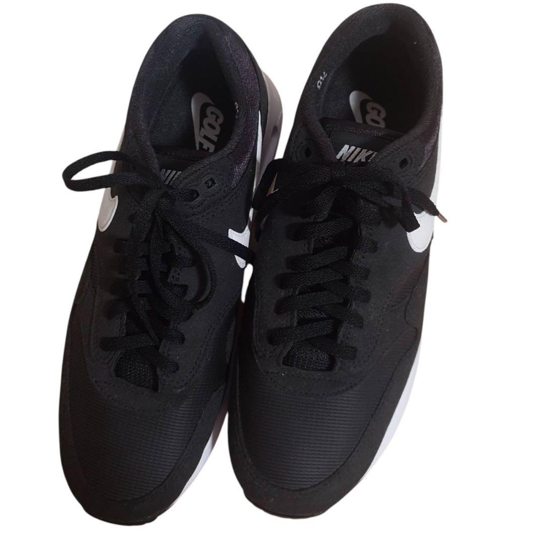 【未使用級】NIKE エアマックス 黒 26.5cmメンズ ゴルフシューズ