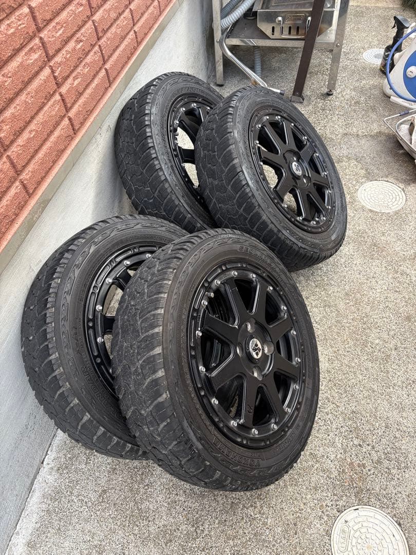 中古14インチ エクストリームj ヨコハマ ジオランダーX-AT