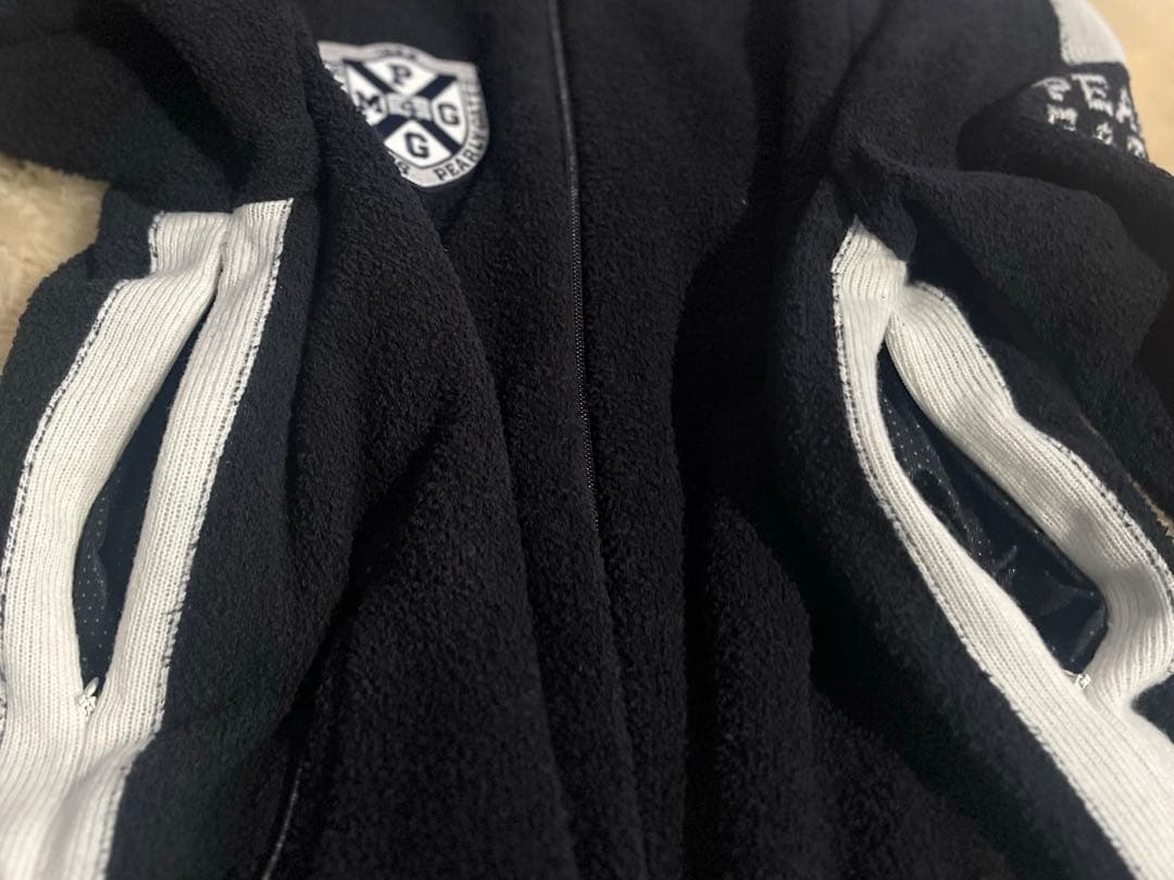 PEARLY GATES暖ボアタイプジャケット ネイビー/ホワイト サイズ5