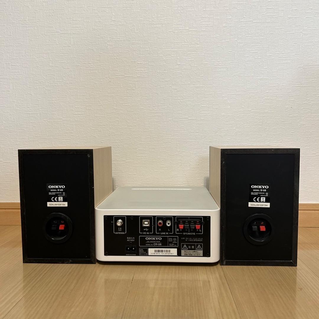 ONKYO コンポ CR-U6 2018年製 オンキヨー
