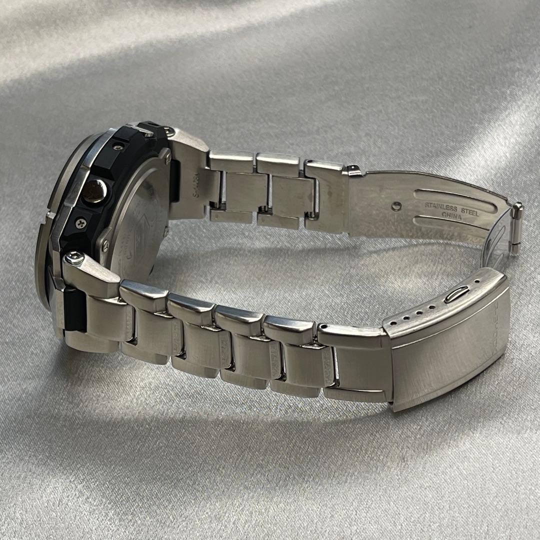 CASIO G-SHOCK GST-W110D 電波ソーラー 稼動品