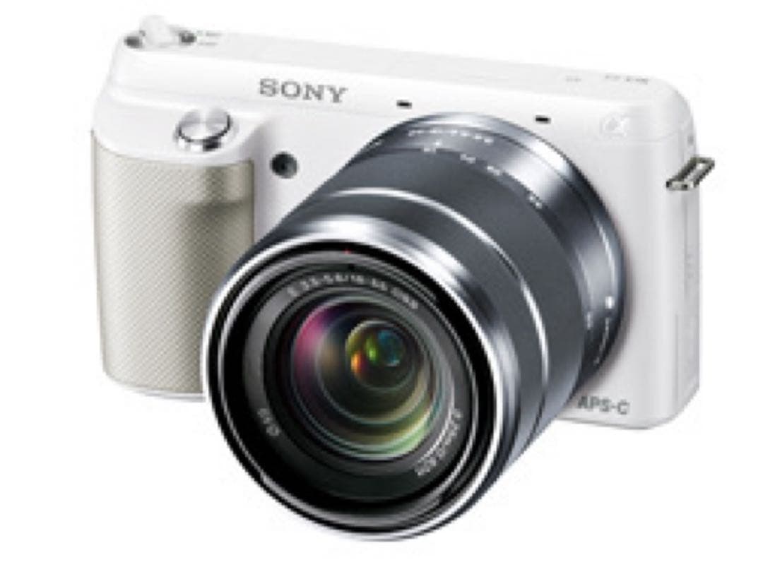 【ほぼ新品 元箱付き】ソニー SONY α NEX-F3 レンズキット ホワイト