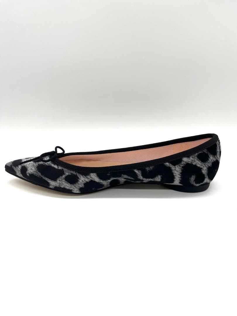 【新品未使用】Repetto フラットパンプス レオパード グレー 38