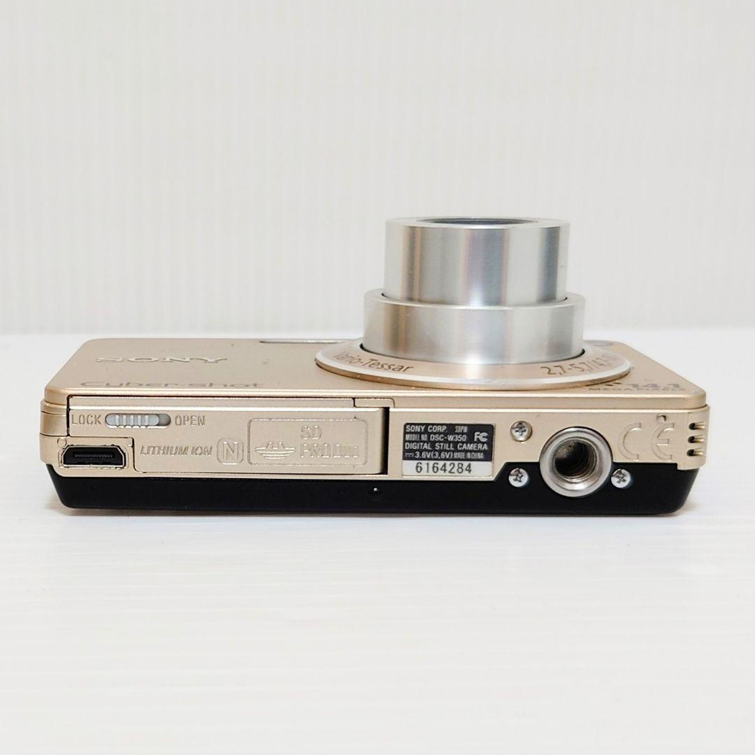SONY Cyber-shot DSC-W350 シャンパンゴールド