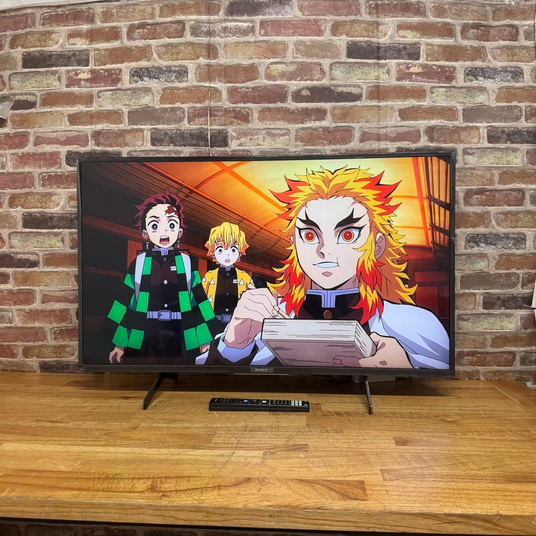 SONY 43V型 4K 液晶テレビ BRAVIA KJ-43X8000H