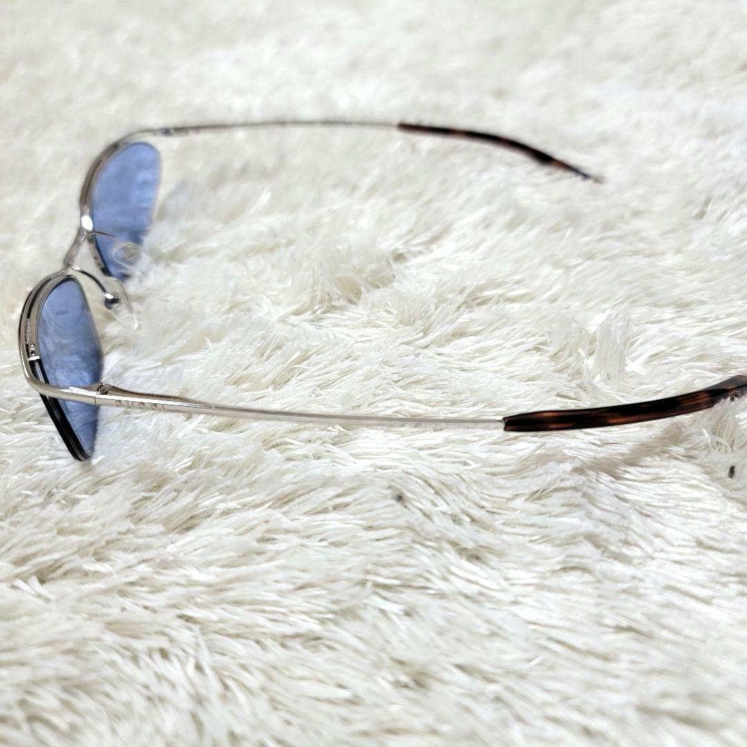 美品 GUCCI サングラス 135 GG2674/S サイドロゴ ブルー