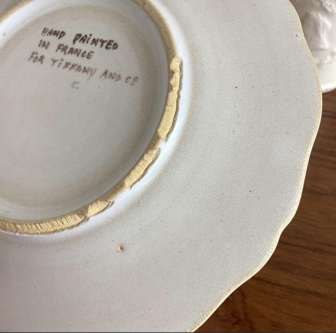 フランスアンティーク ♧ 卵と雛のバルボティーヌ皿 ♧ for ティファニー