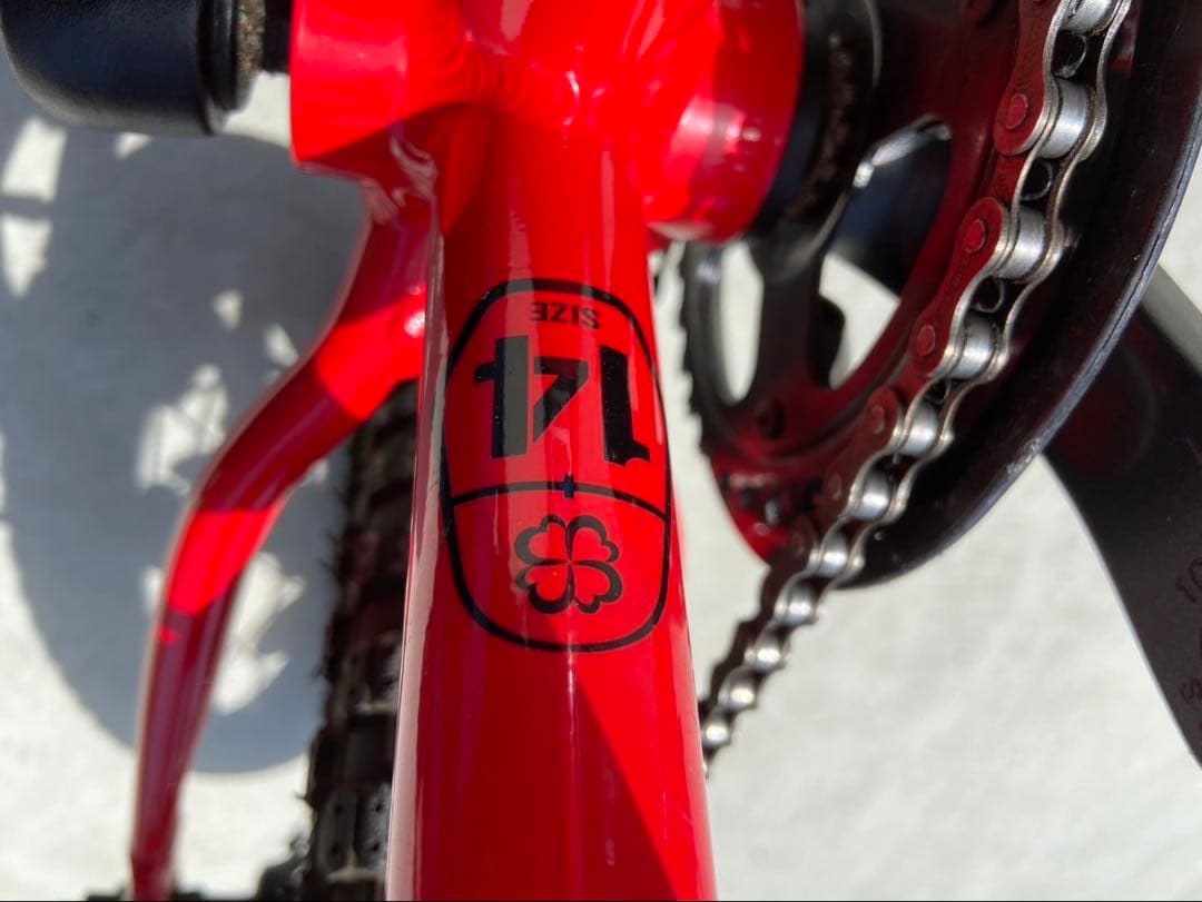 cosmoさん専用 ヨツバサイクル14インチ 子供用自転車 レッド 補助輪付き