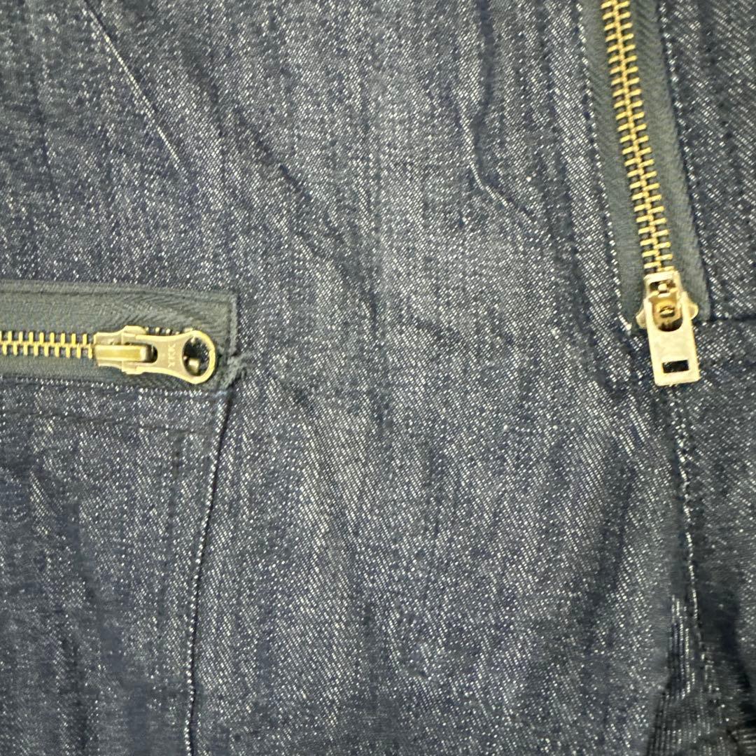 464クラブスタボーン　ダークデニム オーバーオール