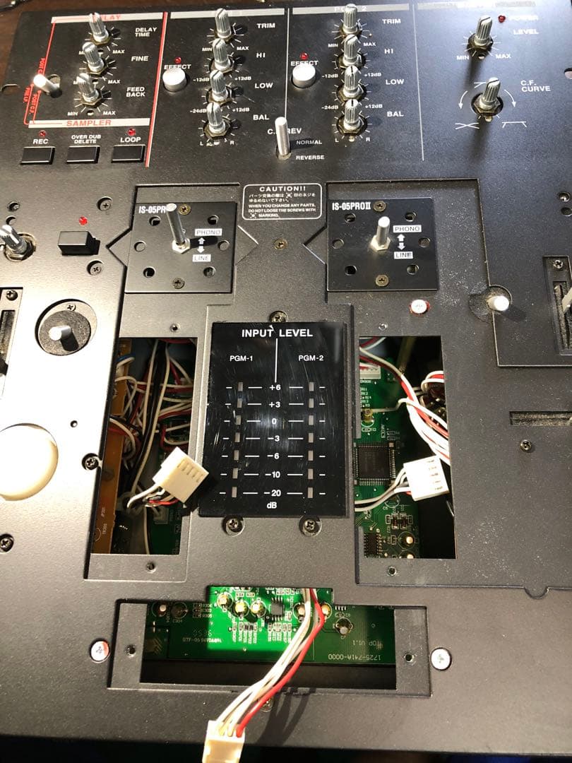 VESTAX PMC-05ProSLVCA フェーダーメンテカットラグパーツ