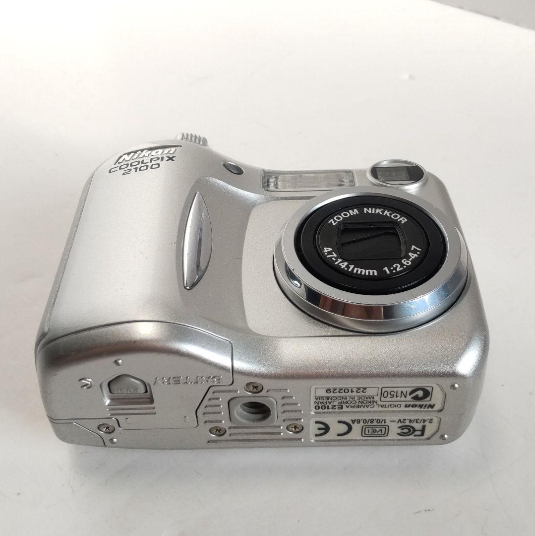動作確認済み ニコン COOLPIX 2100 オールドコンデジ デジカメ