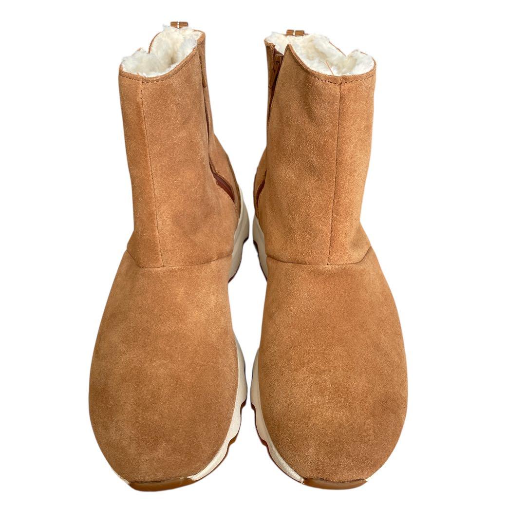 SOREL キネティックインパクト　ムートンブーツ　スエード　25