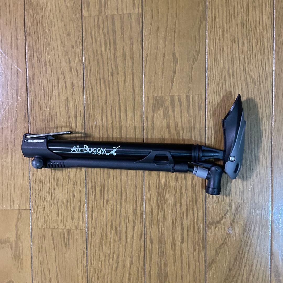 AirBuggy ペットカート(ラージ) ネイビー 専用空気入れ付き