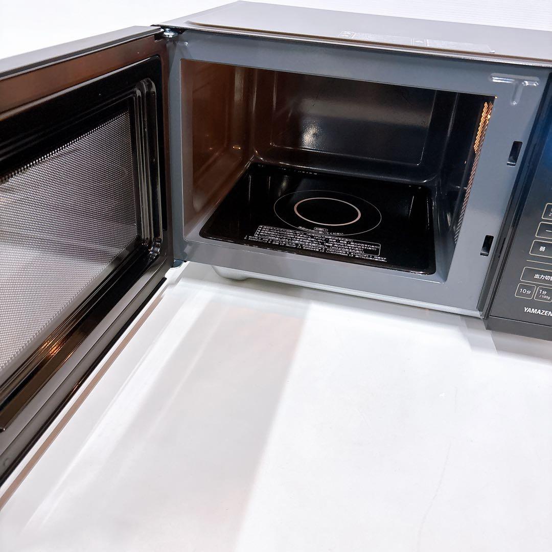 2025年製 山善 簡単シンプル電子レンジ フラット