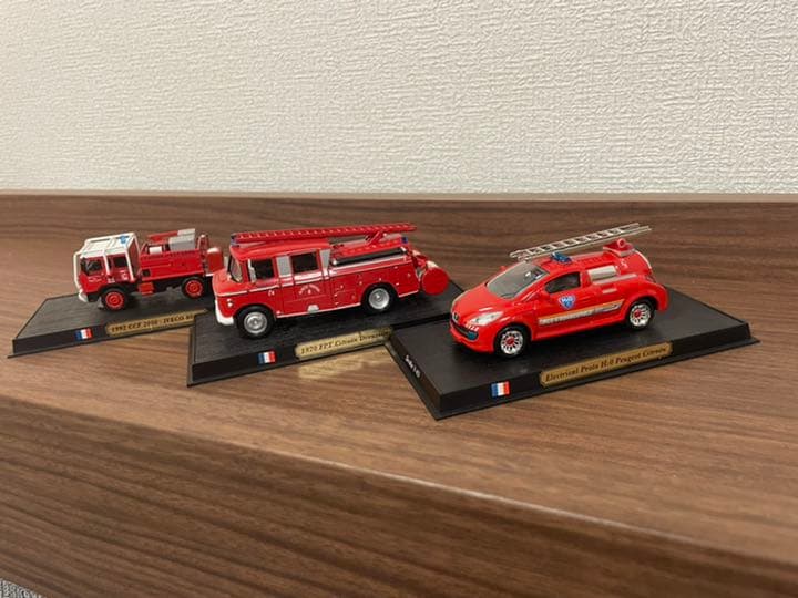 デルプラド社製・世界の消防車コレクション✿︎64体フルコンプ✿︎