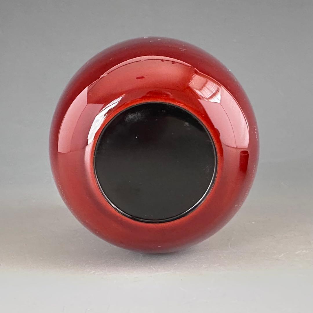 茶道具　藪柑子蒔絵　溜塗　大棗　前端春斎　共箱　漆芸　薄茶器　山中塗　茶会