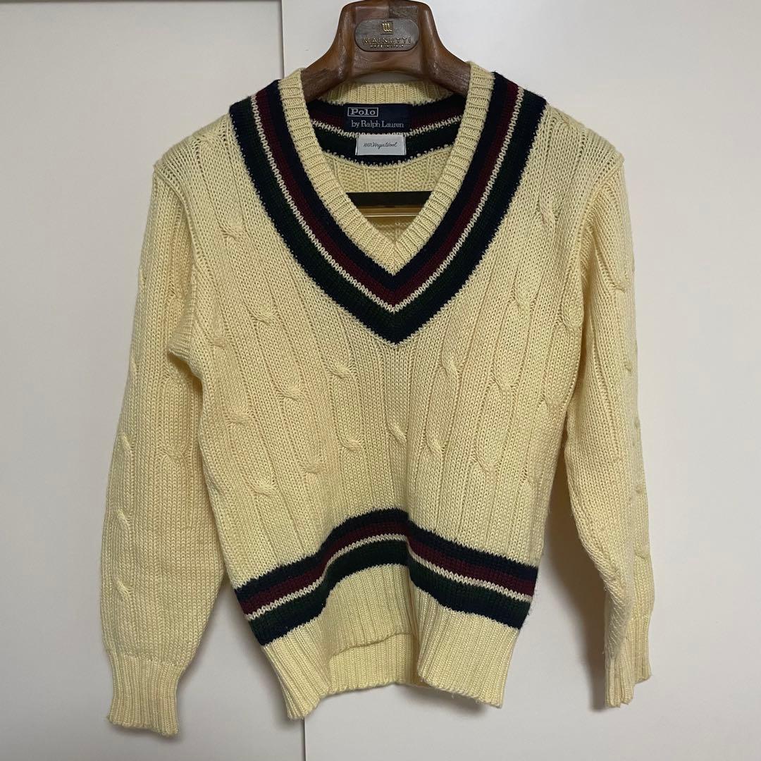 しらPolo Ralph Lauren 100% チルデンニット