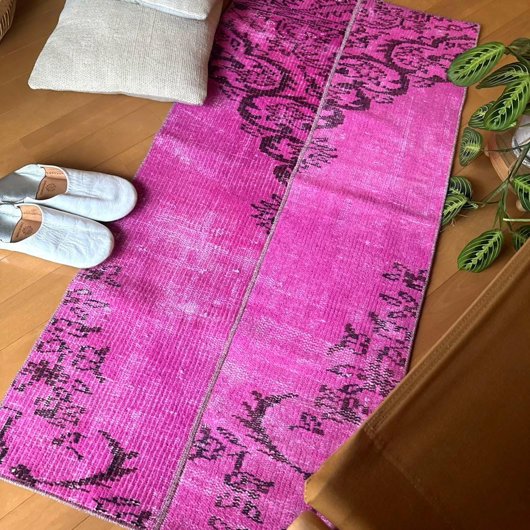 meno 様おまとめ2枚セット　トルコヴィンテージラグ