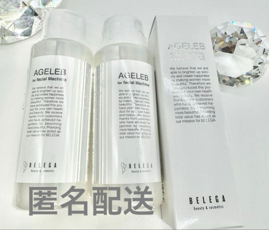 AGELEBフェイシャルマシーン 100mL ブライトニングゲルエセンス40ml