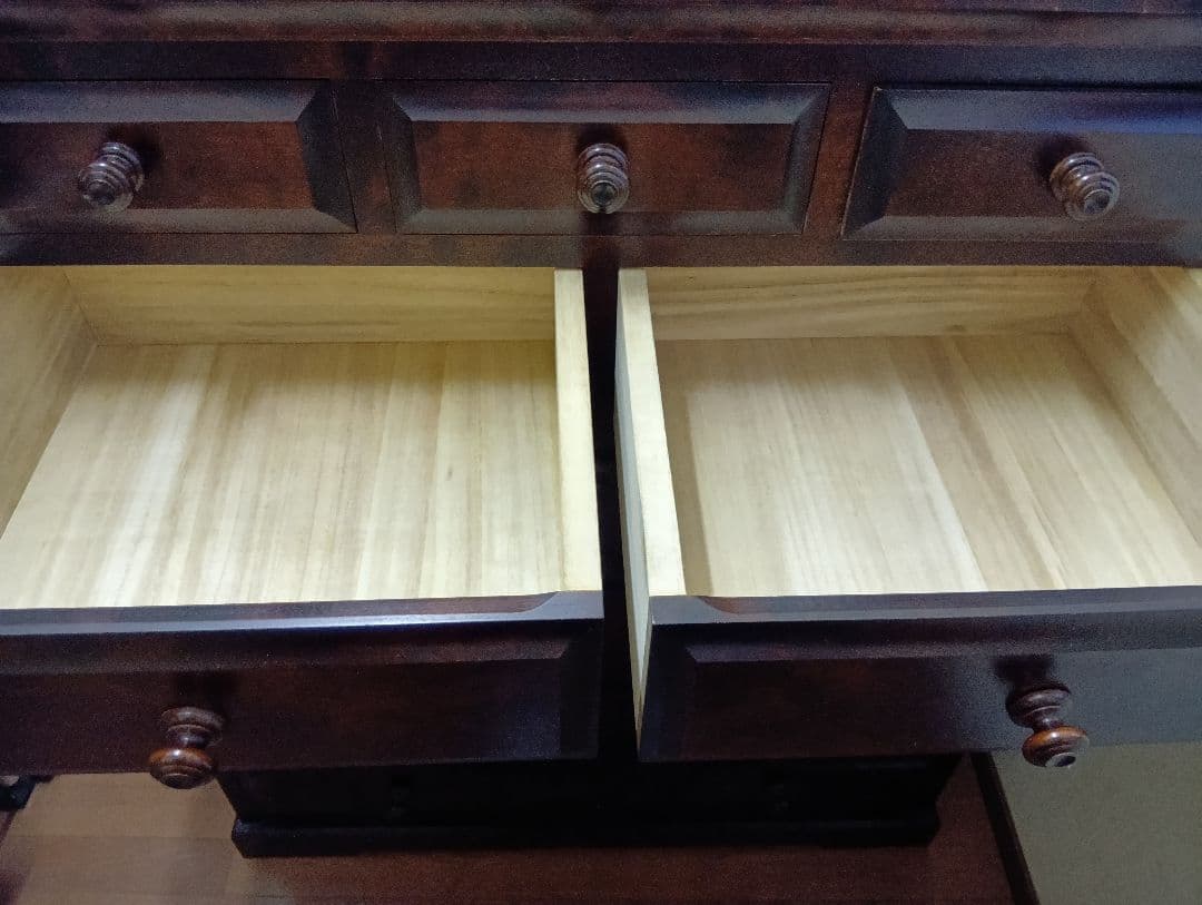 北海道民芸家具　整理箪笥　6段チェスト