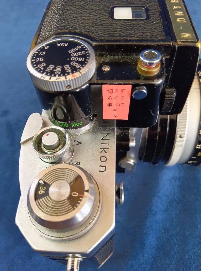 ニコン FフォトミックFTN　ファインダー　フィルムカメラ　ケース付き　ブラック