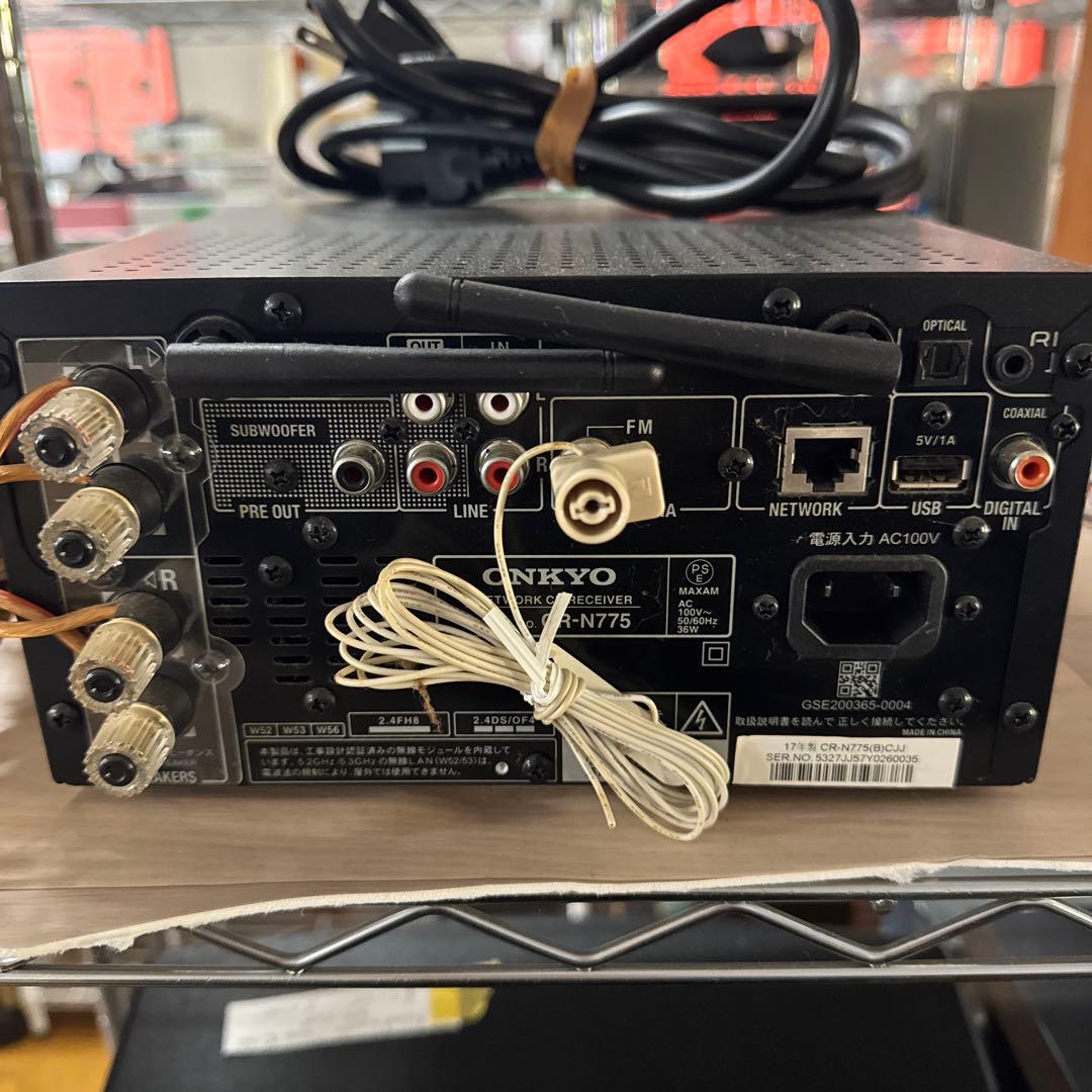 ONKYO CR-N775 レシーバー D-112NFX スピーカー セット