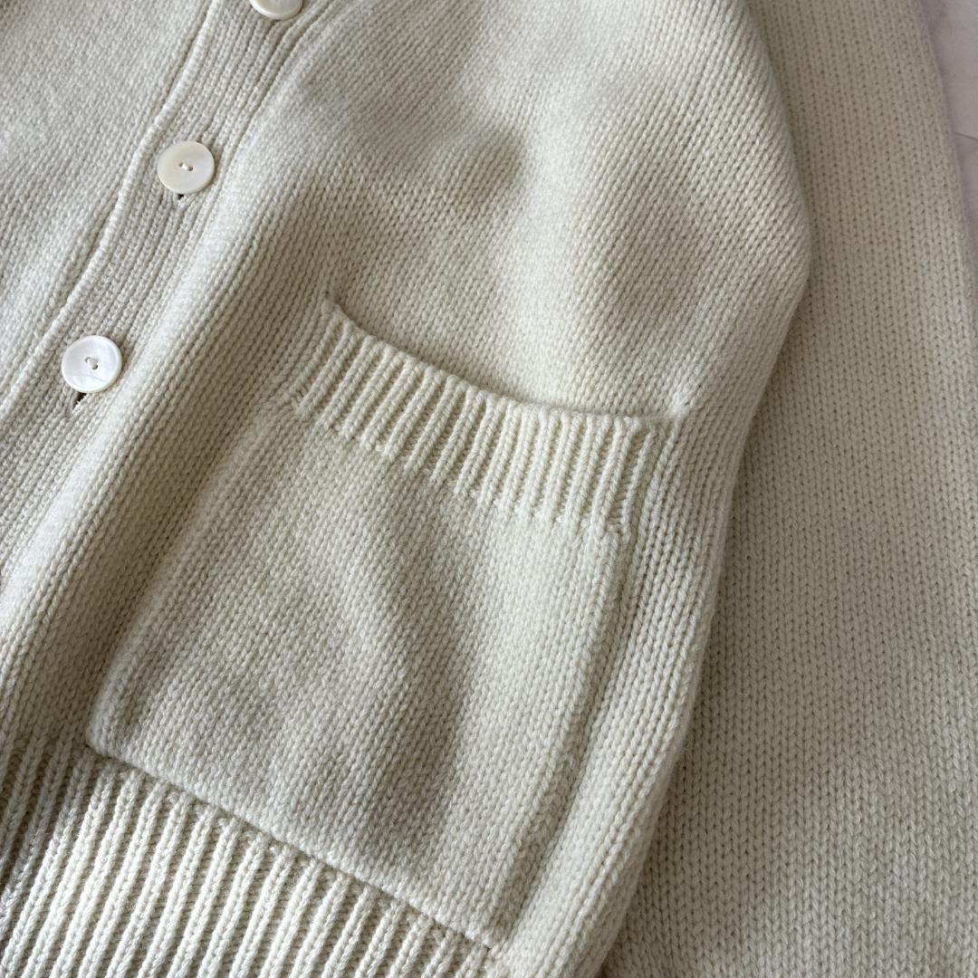 美品 ギャルリーヴィー♡ファインウール ロングカーディガン 春色 定価3.9万