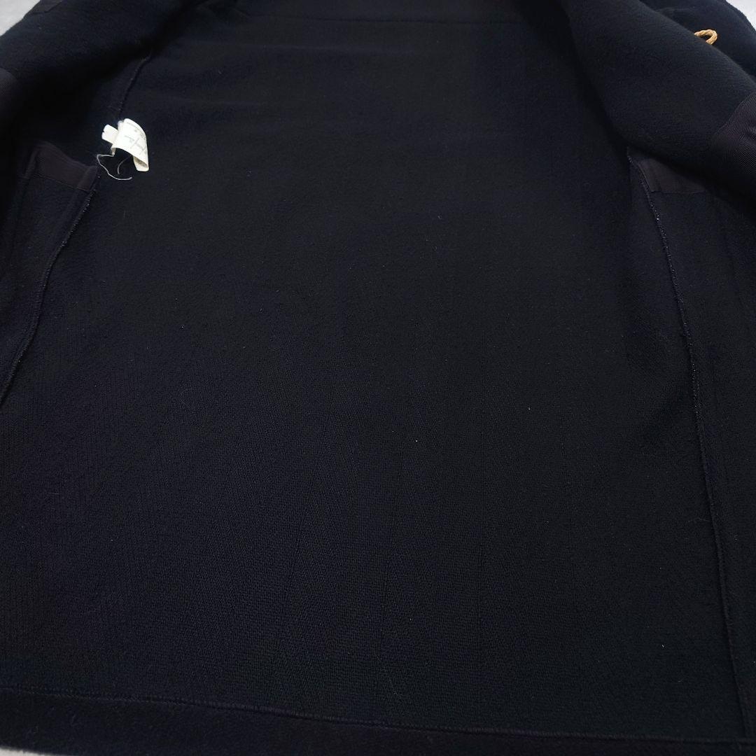 Gloverall ダッフルコート Monty ヘリンボーン ムーアブルック 黒