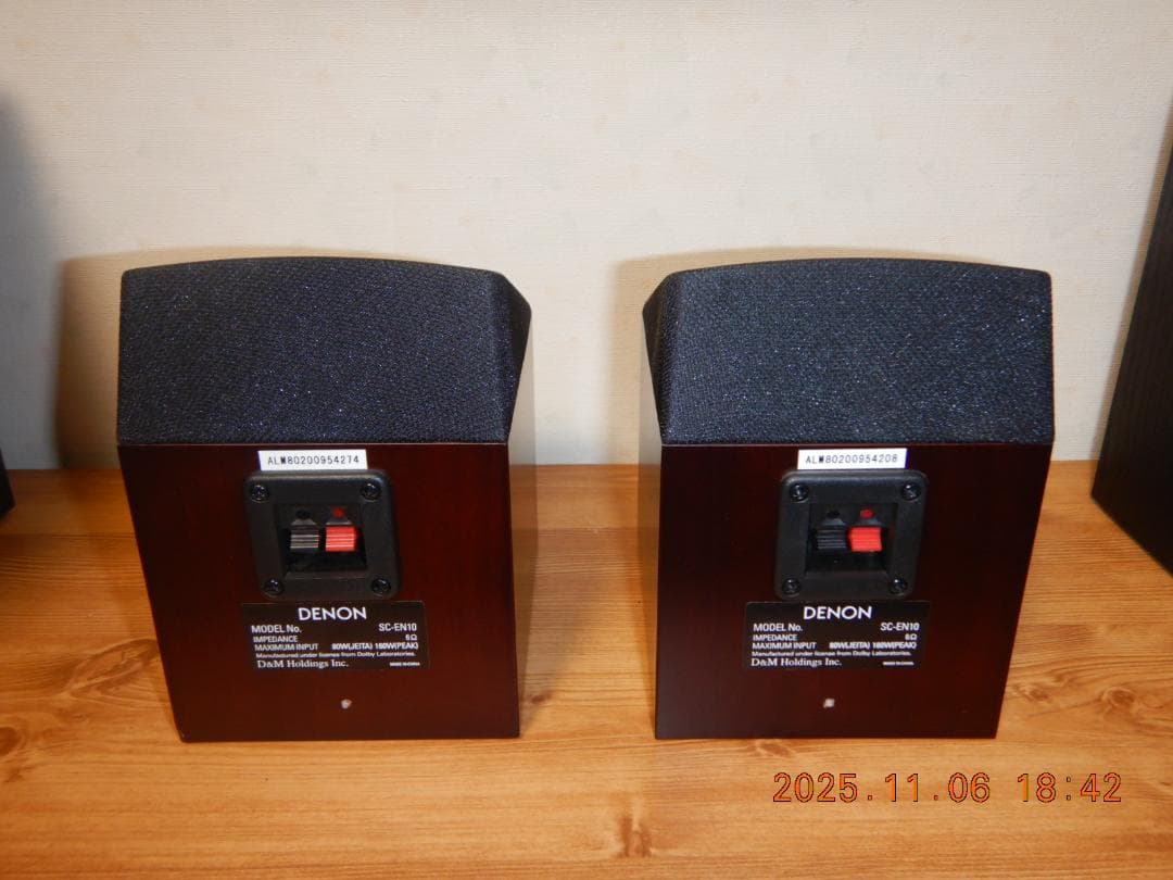 Denon デノン SC-EN10 イネーブルドスピーカー2台(ペア)