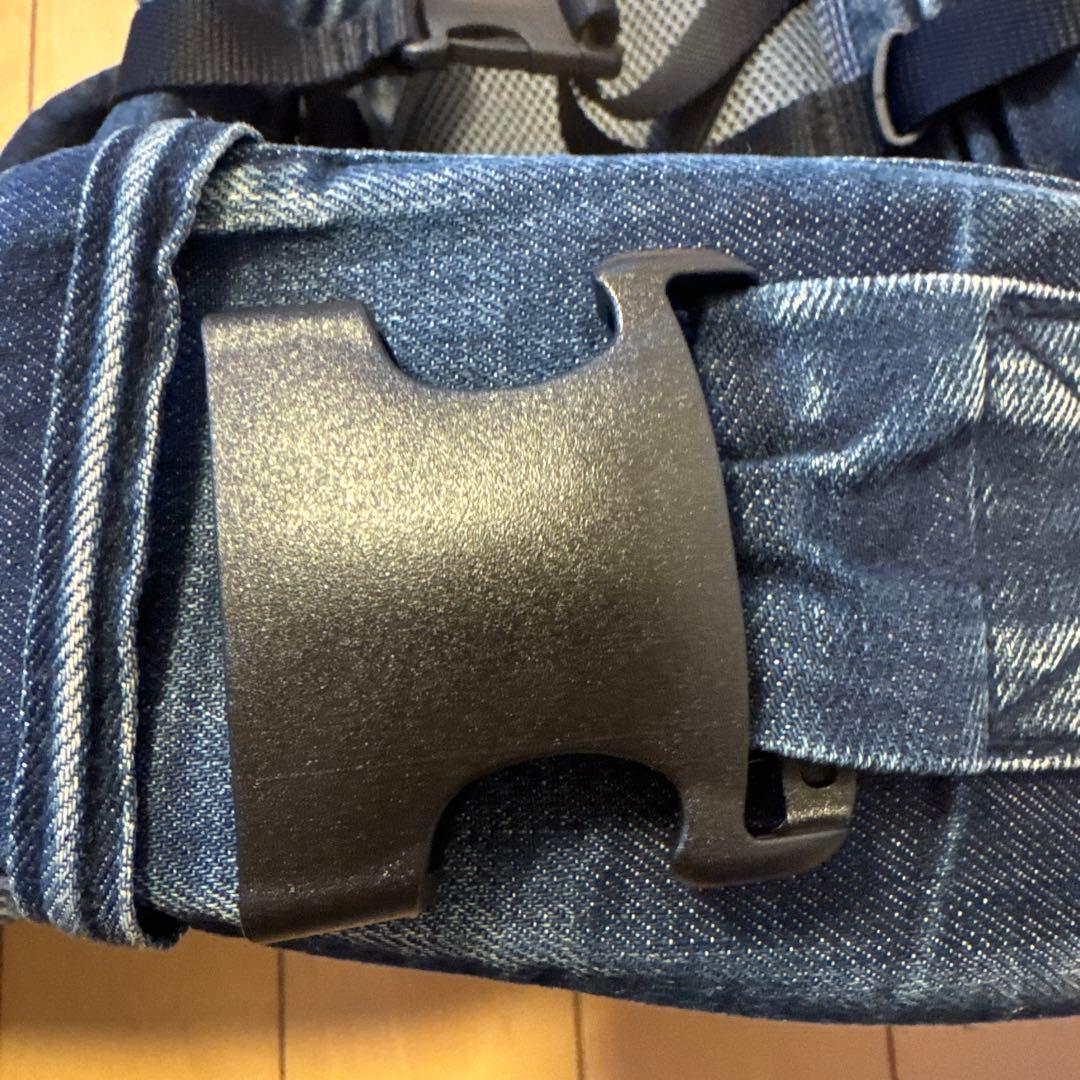 【美品】キューズベリー　NICO DENIM 抱っこ紐　デニム　ニコ