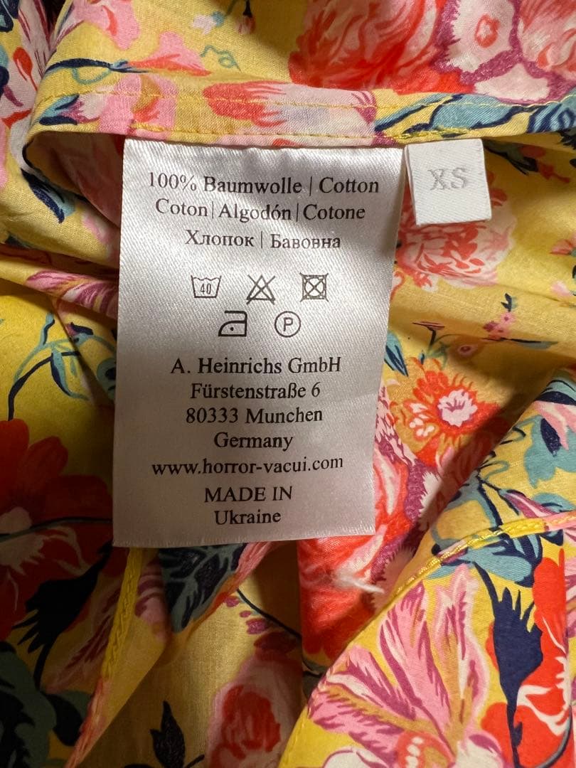 ドゥロワー　Horror Vacui ブラウス（新品・未使用品）