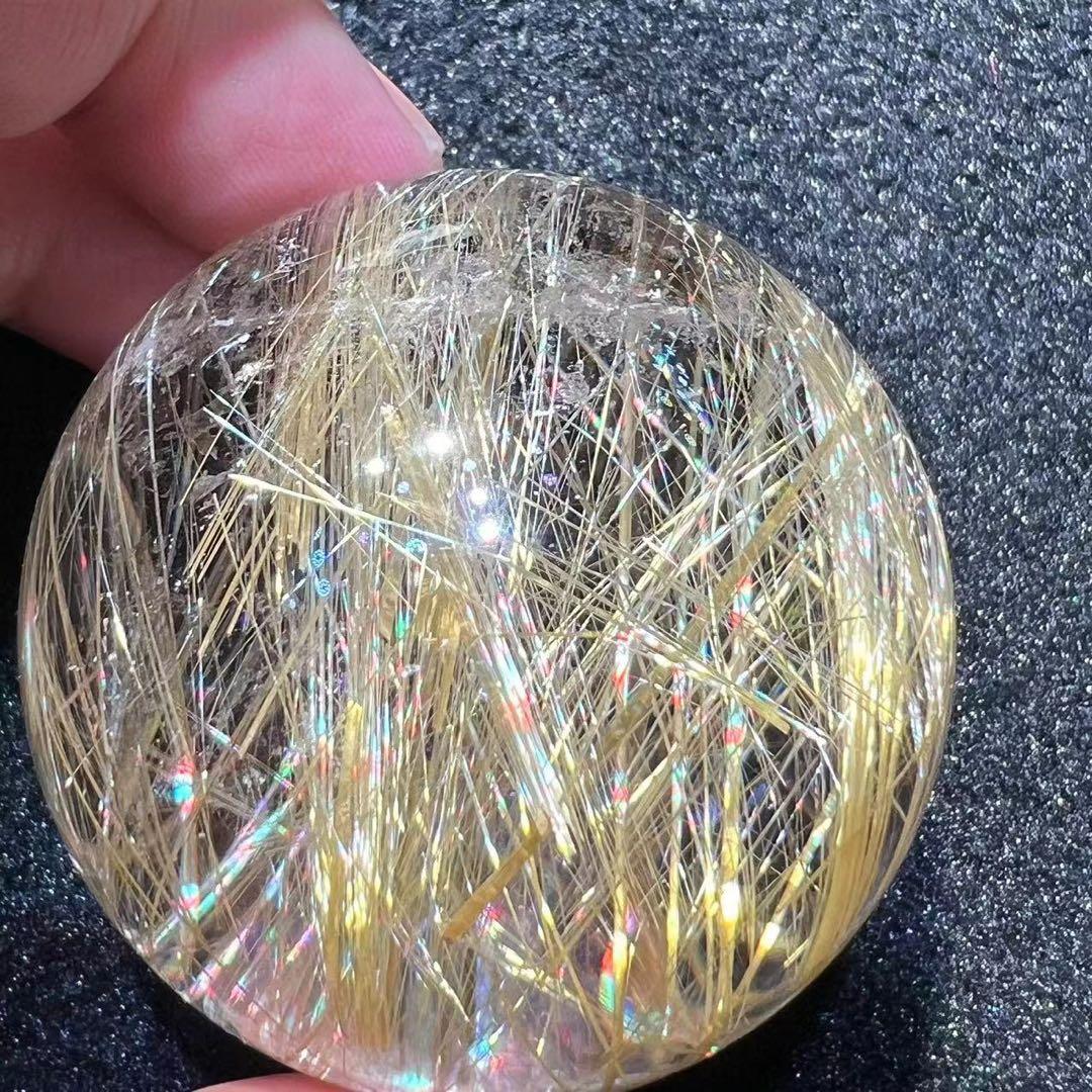 ⭐︎【極上品】タイチンクオーツ  置物 51.7mm