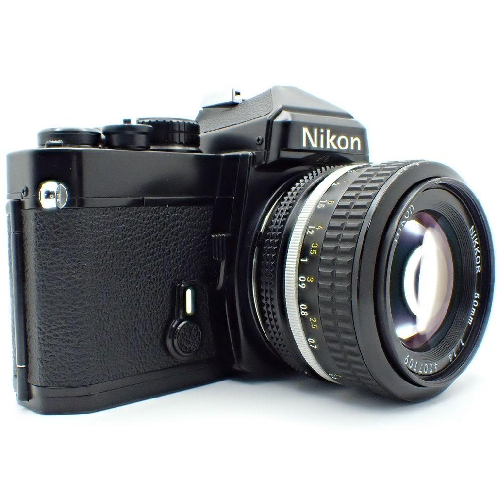 【動作確認済】Nikon FE＆Ai 50mm f1.4 初期保証&新品電池付