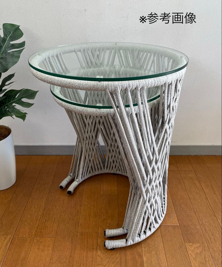 ASPLUND アスプルンド　サイドテーブル S ガラステーブル　TAVOLA