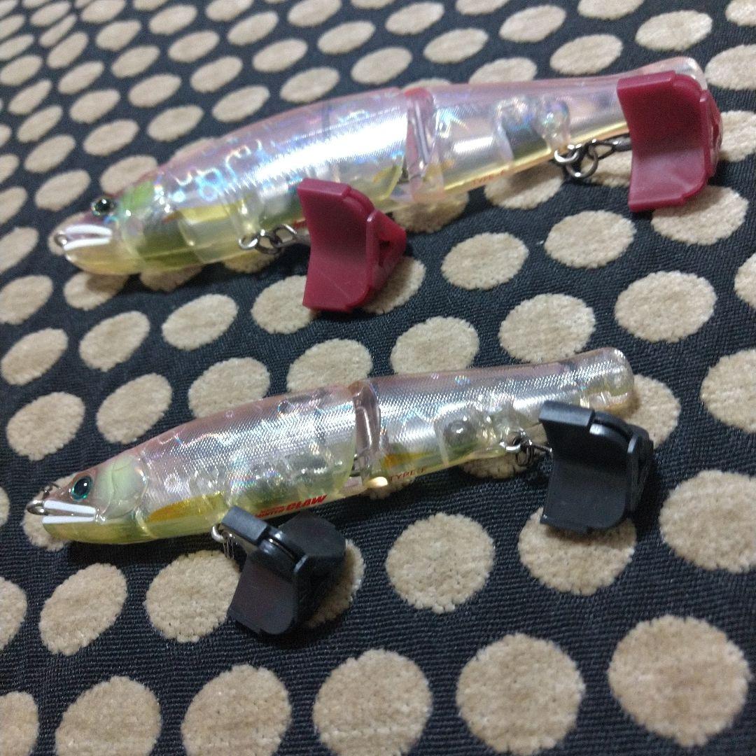 ガンクラフト ジョインテッドクロー 長谷川ピンクver.3セット