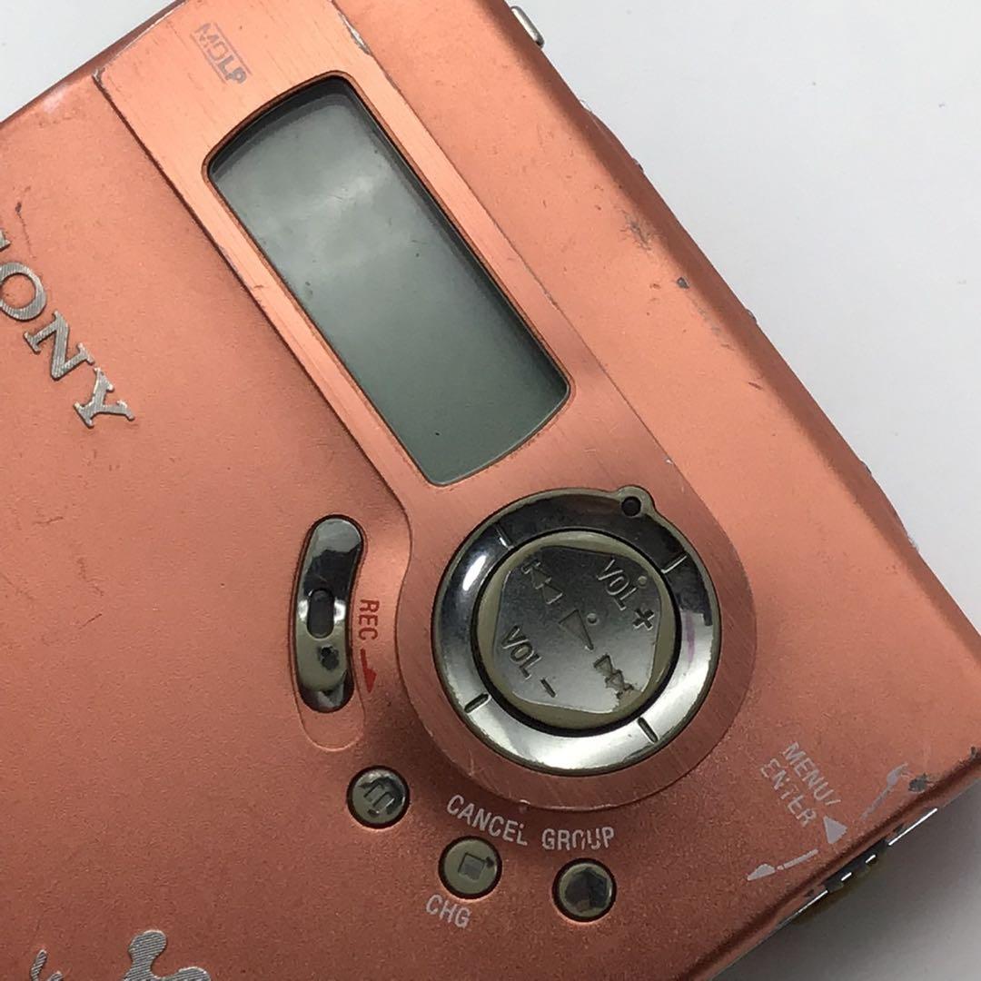 SONY MZ-N920 MD WALKMAN MDウォークマン オレンジ
