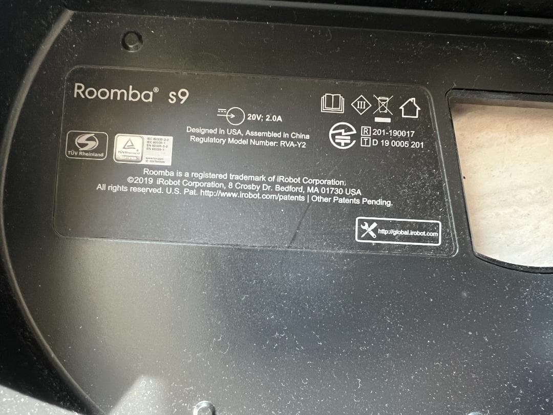 ミ*ー様 iRobot ルンバ S9+ / 取り扱い説明書・ブラシ・紙パック 付