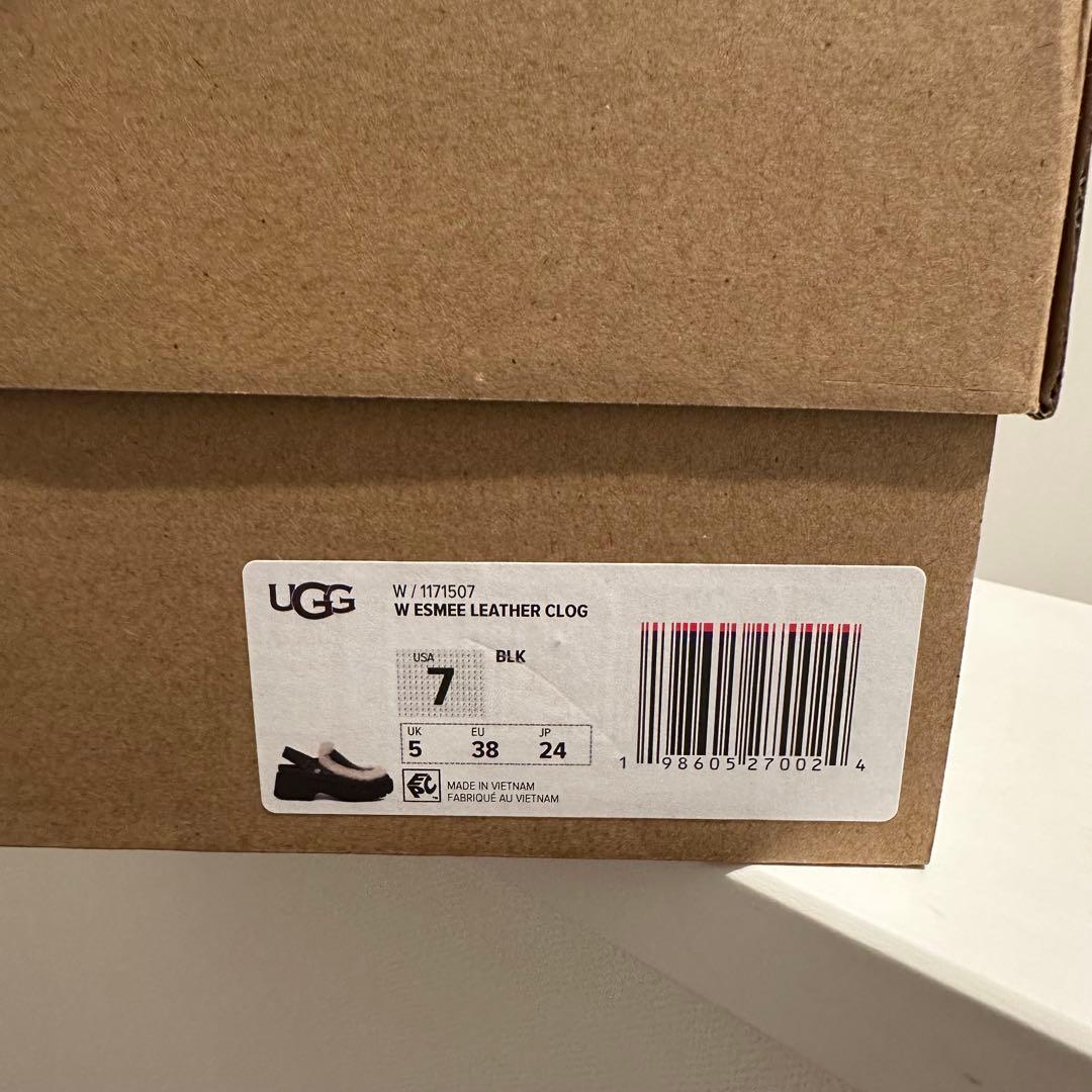 UGGエスミーレザークロッグ24cm