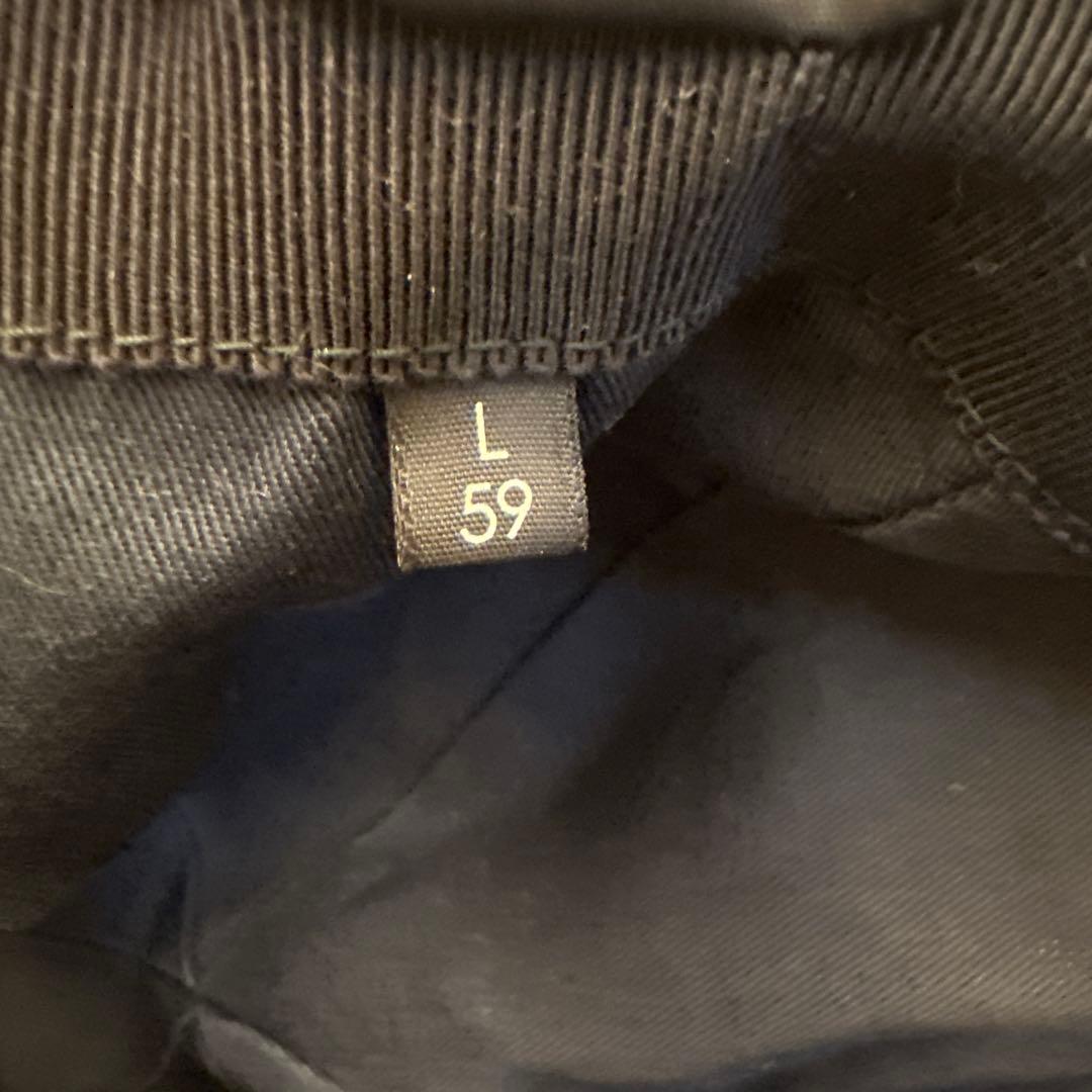 【NAOP】GUCCIキャップ　黒　L59