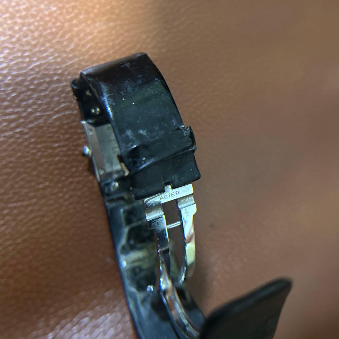 CHANEL ブラック腕時計