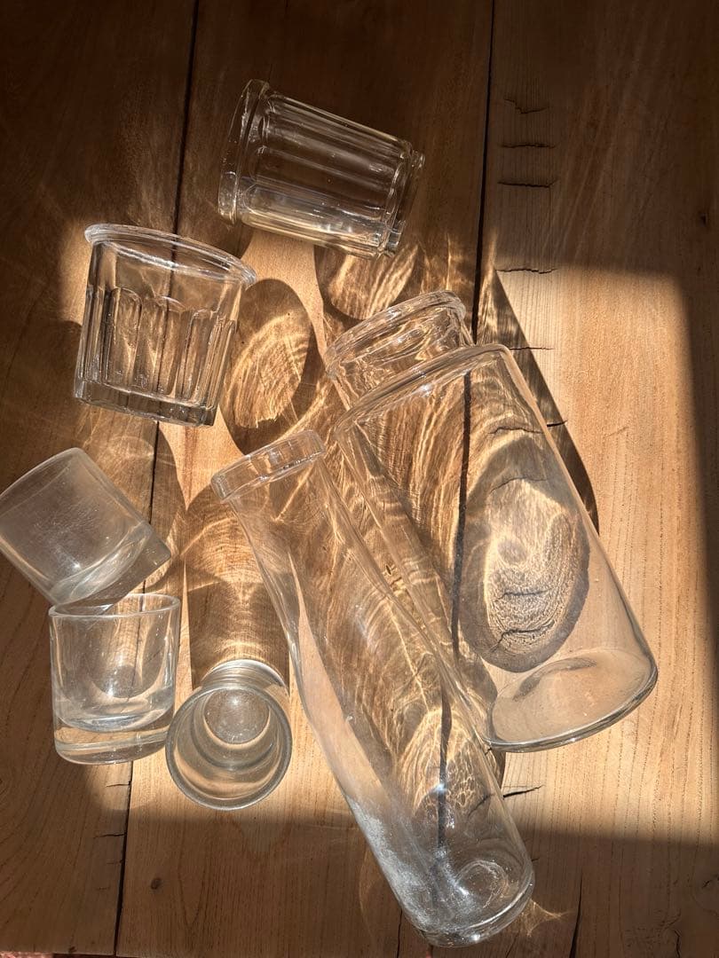 フランスアンティークガラス　全セット