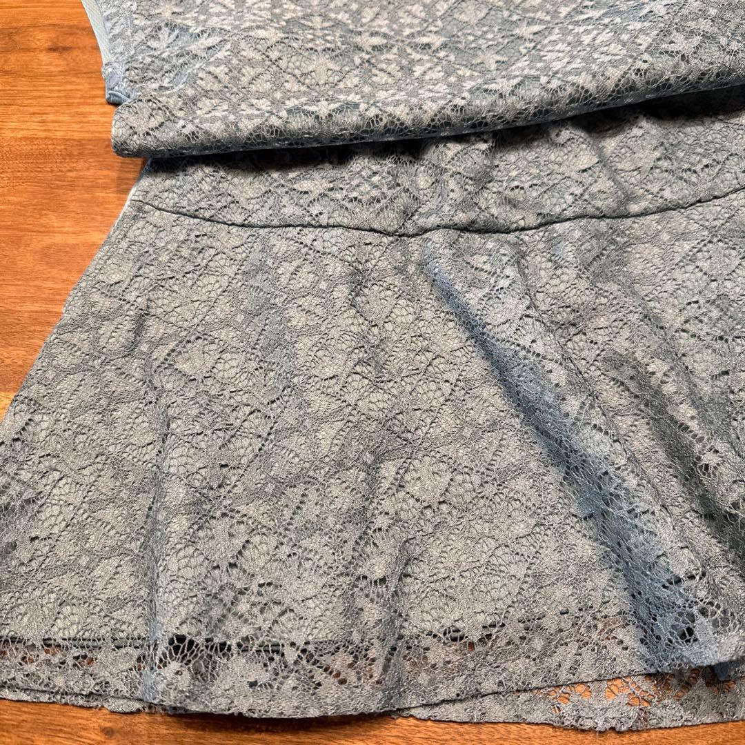 FILA テニスウェア レース　セットアップ深緑色